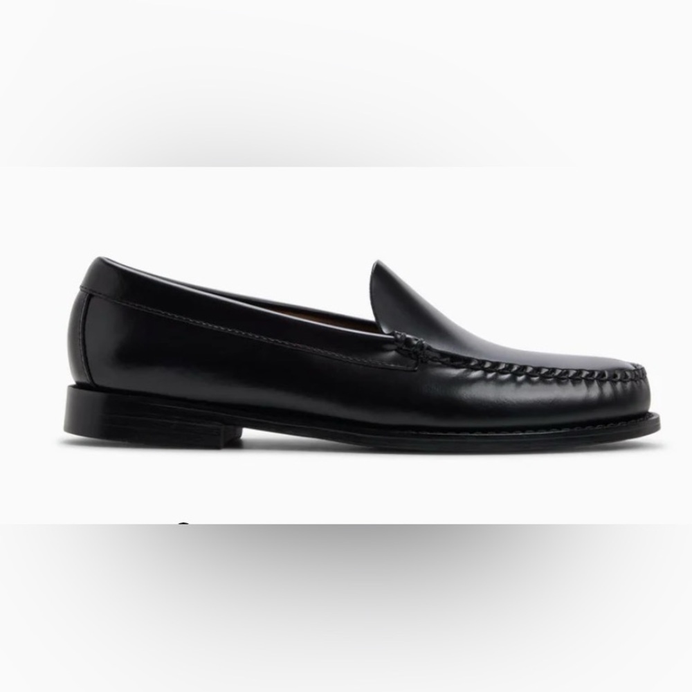 G.H. Bass & Co. Black Leather Loafers